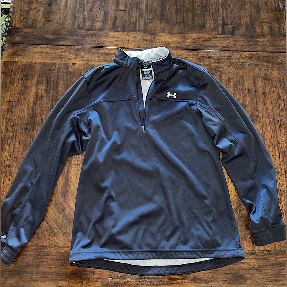 Under Armour Golf Storm Black Quarter Zip Men's Size: M